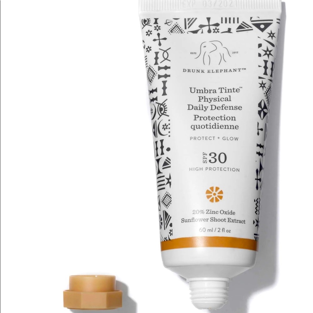 Drunk Elephant tinted sunscreen